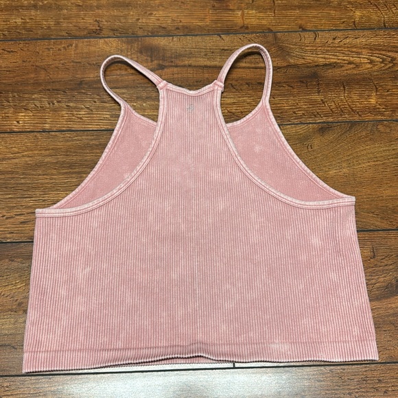Pink Ribbed Tank - Picture 3 of 3